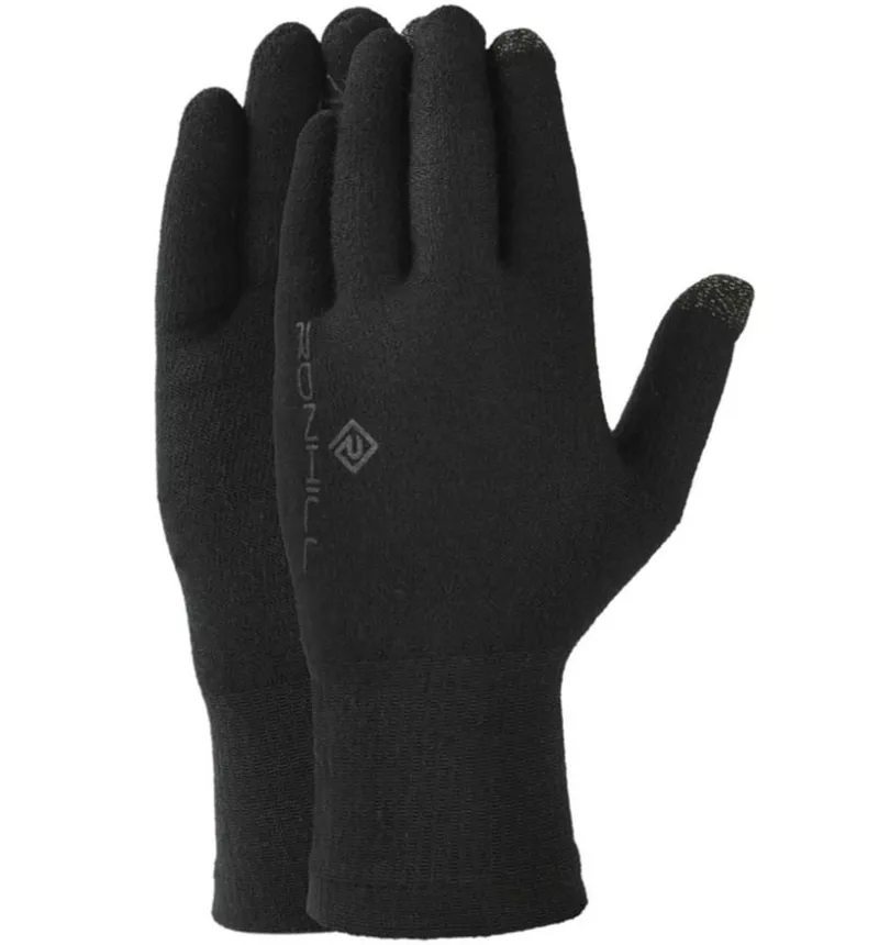 Ronhill Merino Seamless Glove Black